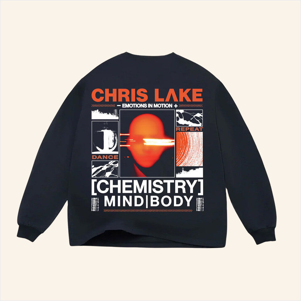 Chris Lake Merch Chemistry Ease My Mind Long Sleeve Shirt Chemistry Album Tour 2025 Apparel-1