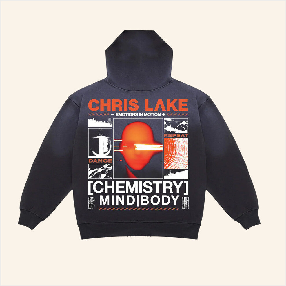 Chris Lake Merch Chemistry Mind Body Hoodie Chemistry Album Tour 2025 Apparel Fan Merch-1