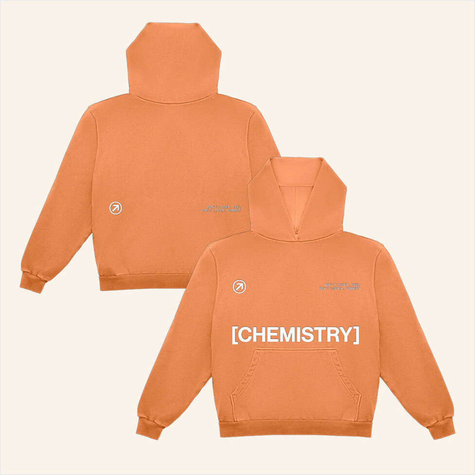 Chris Lake Merch Chemistry Orange Hoodie Chemistry Album Tour 2025 Apparel Gifts For Besties-1