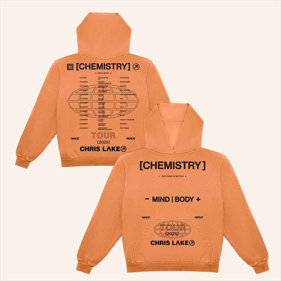 Chris Lake Merch Chemistry Tour Hoodie Chemistry Album Tour 2025 Apparel Fan Merch Girlfriend Gift-1