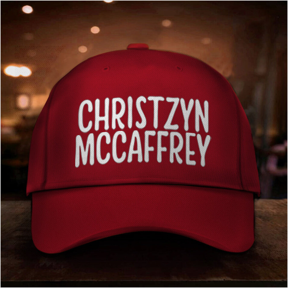 Christzyn Mccaffrey Hat Christzyn Mccaffrey Cap Gifts For Football Lovers Gifts For Besties-1