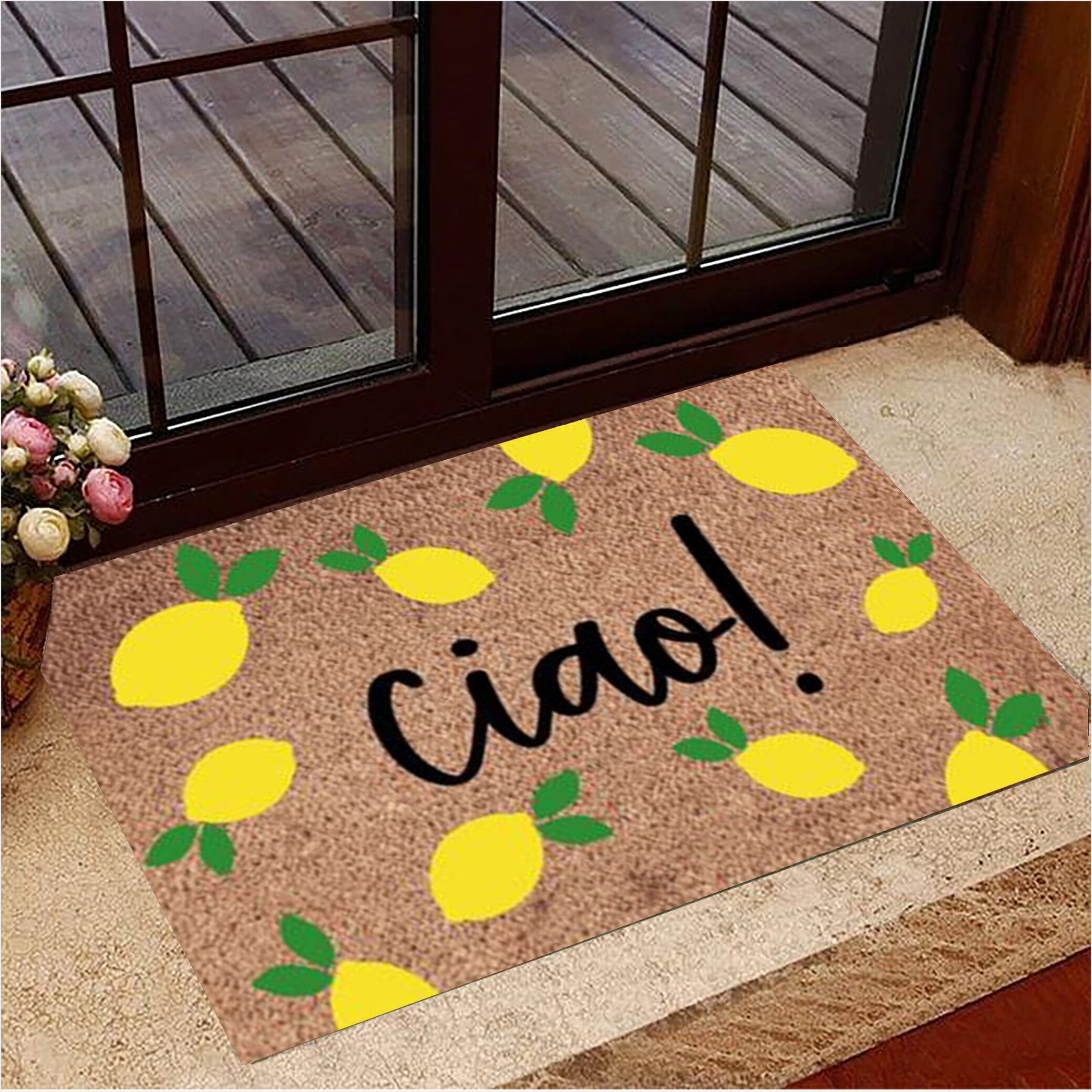 Ciao Doormat Ciao Lemon Welcome Mat For Home Decorative New House Gift Ideas Gifts For Besties-1