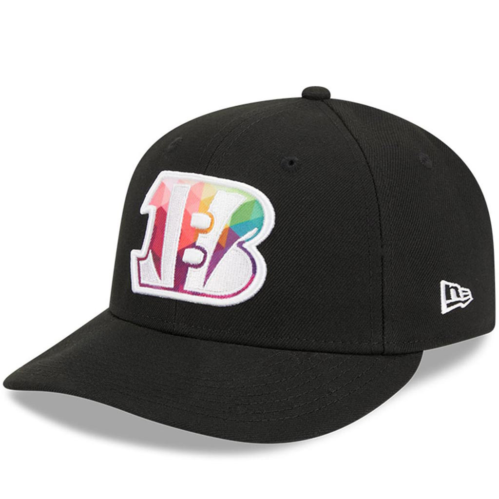 Cincinnati Bengals Crucial Catch NFL Embroidered Hat 2025 Rainbow Bengals Merch Fan Gifts-1