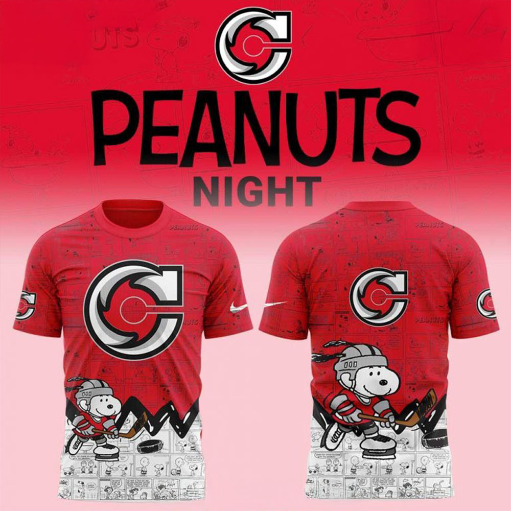 Cincinnati Cyclones Anniversary Of Peanuts T-Shirt Cyclones Merch Father's Day Gifts For Husband-1