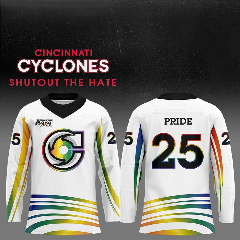 Cincinnati Cyclones Pride Month 2025 Hockey Jersey Cincinnati Cyclones Merch Fans Gifts-1