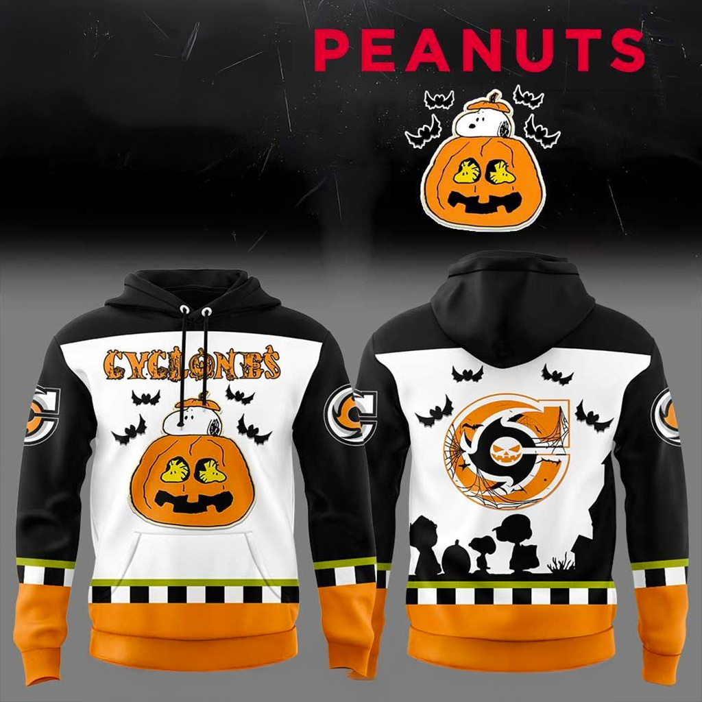 Cincinnati Cyclones X Peanuts Sublimated Hoodie Cyclones Merch Gifts For Husband-1
