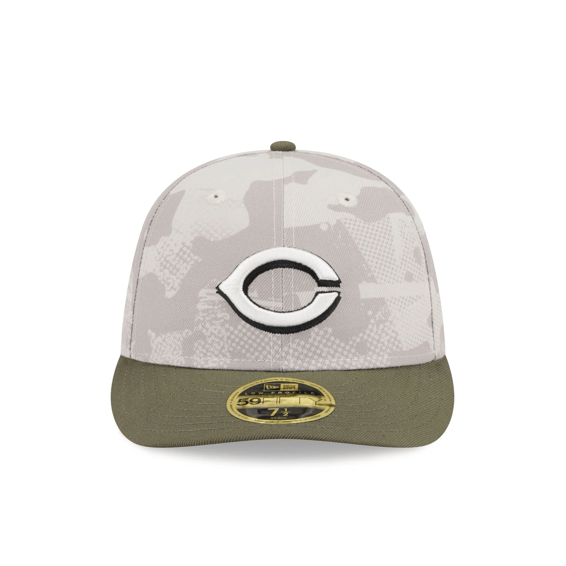 Cincinnati Reds Camo Hat MLB Armed Forces Day 2025 Hat Merch Perfect Father's Day Gifts-1