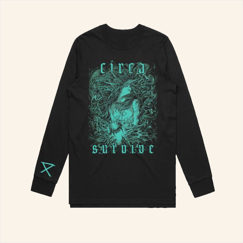 Circa Survive Merch Illustration Long Sleeve Shirt Best Gifts For Friends Gifts For Brother-1
