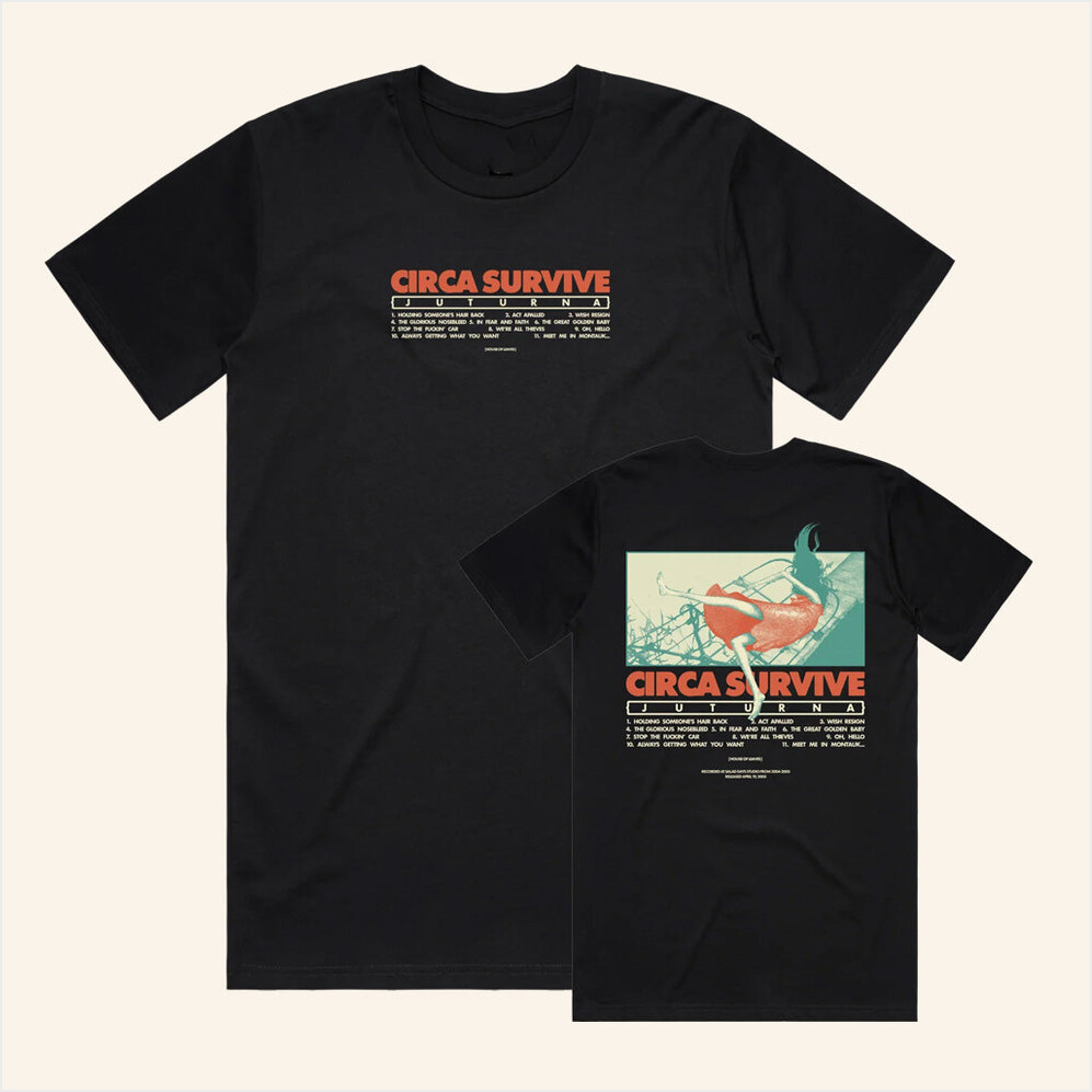Circa Survive Merch Juturna Tracklist Shirt Gifts For Besties Birthday Gifts For Her-1