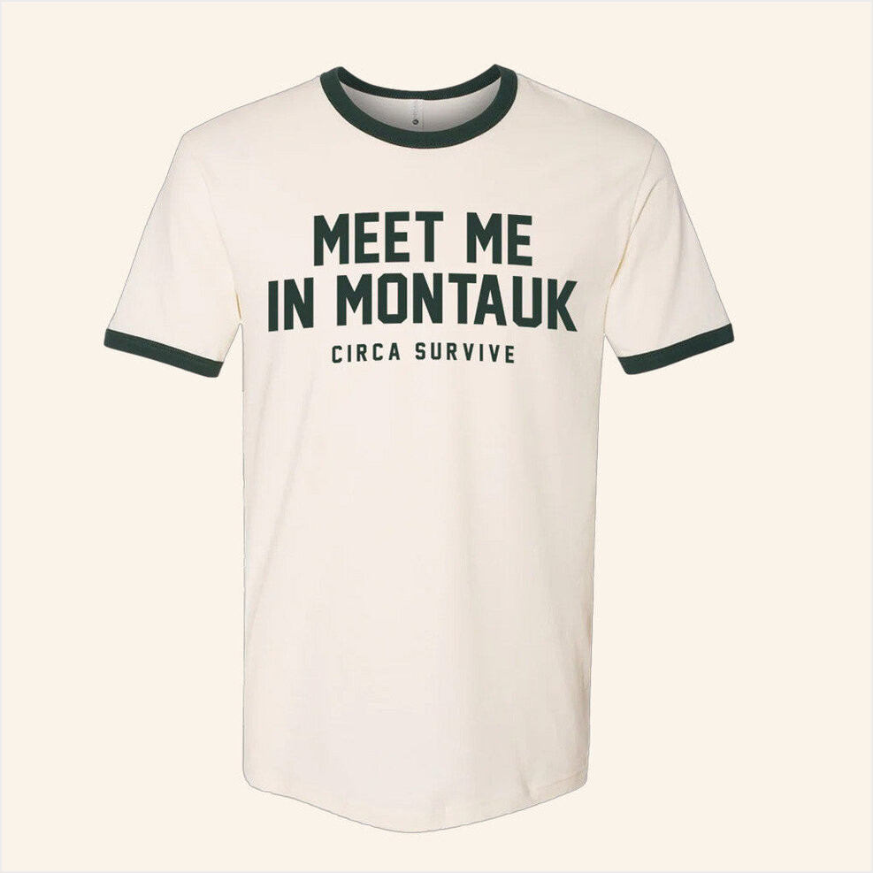 Circa Survive Merch Montauk Ringer Shirt Gifts For Dudes Birthday Gifts For Besties-1