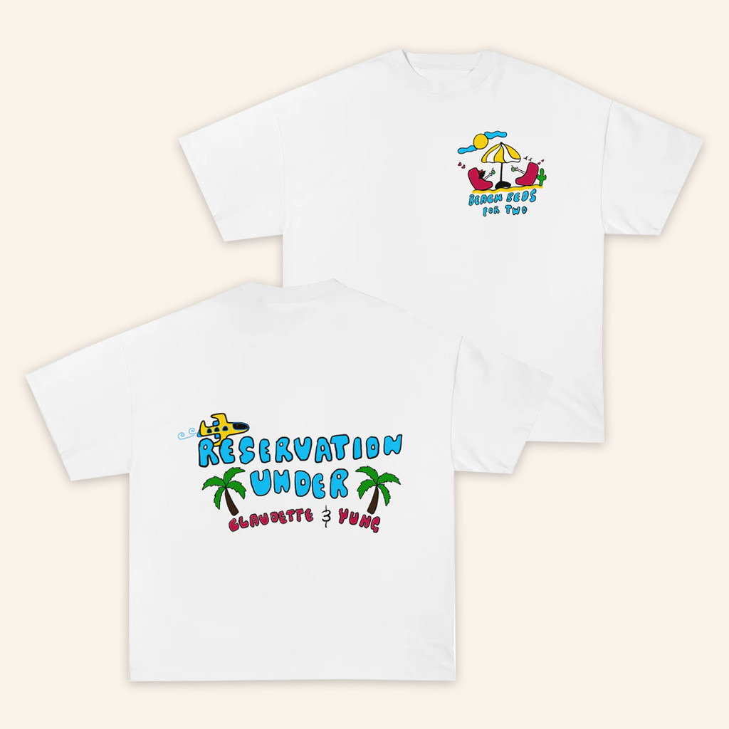 Claudette The Brand Merch Beach Bums T-Shirt Gifts For Friends-1