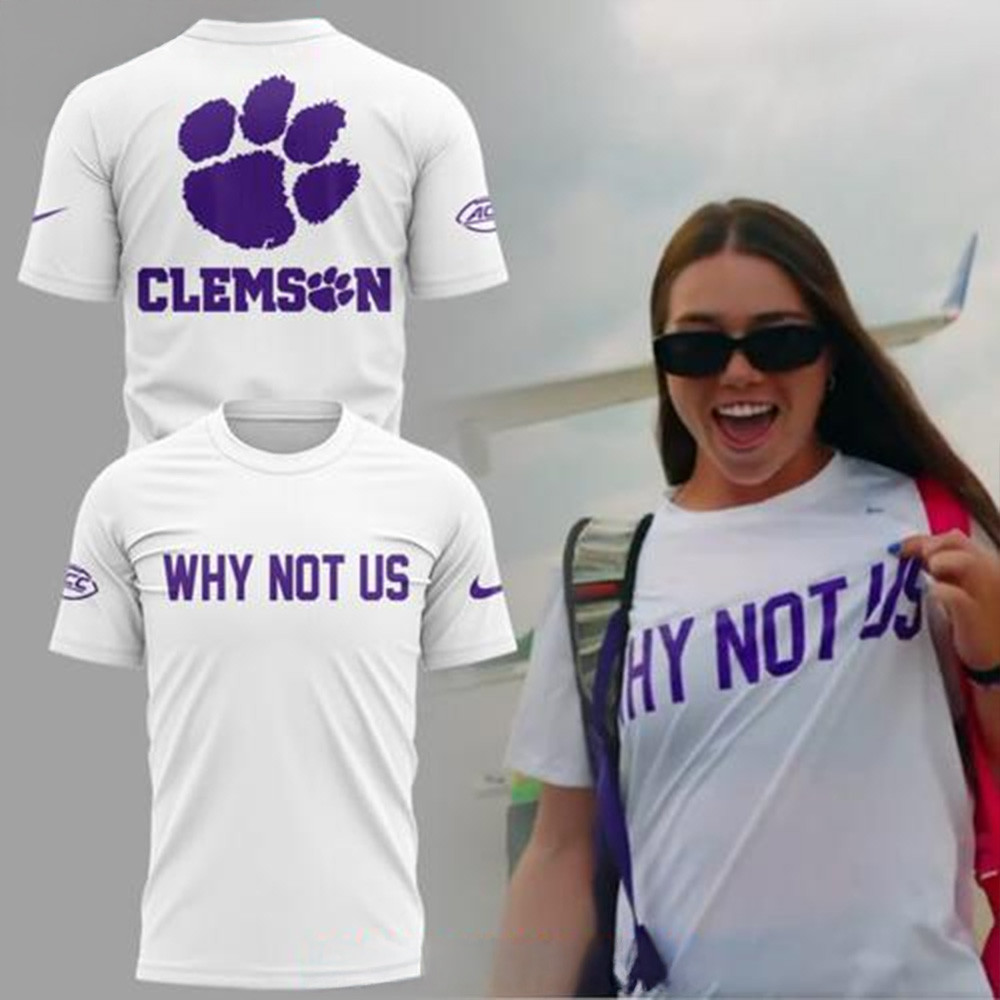 Clemson Tiger Softball Why Not Us 2025 T-Shirt Clemson Tiger Merch Gifts For Fans-1 Clemson Tiger Softball Why Not Us 2025 T-Shirt Clemson Tiger Merch Gifts For Fans-1