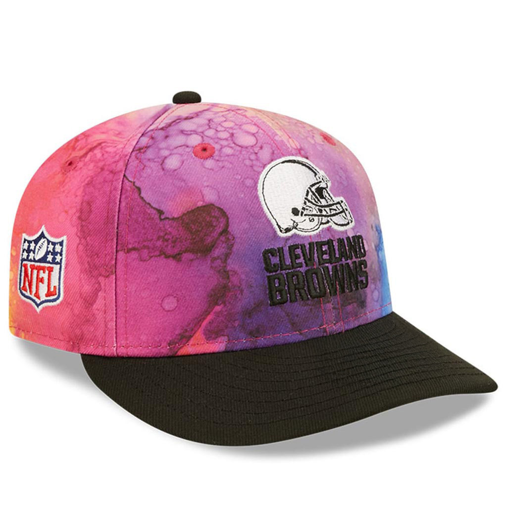 Cleveland Browns Crucial Catch NFL Embroidered Hat 2025 Rainbow Browns Merch Gift For Fan-1