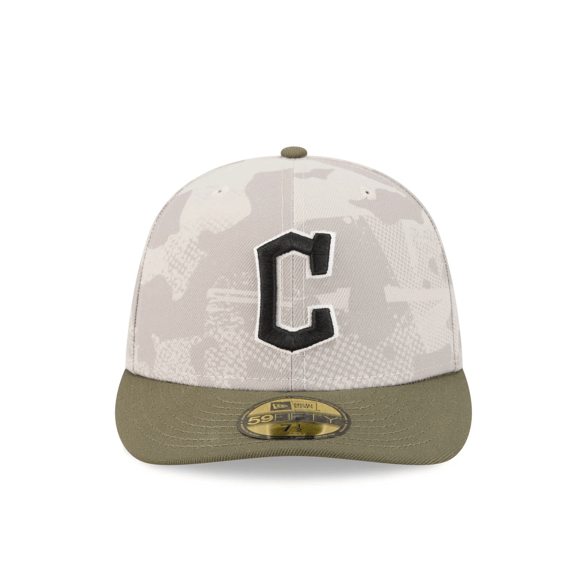 Cleveland Guardians Camo Hat MLB Armed Forces Day 2025 Hat Merch Birthday Presents For Dad-1