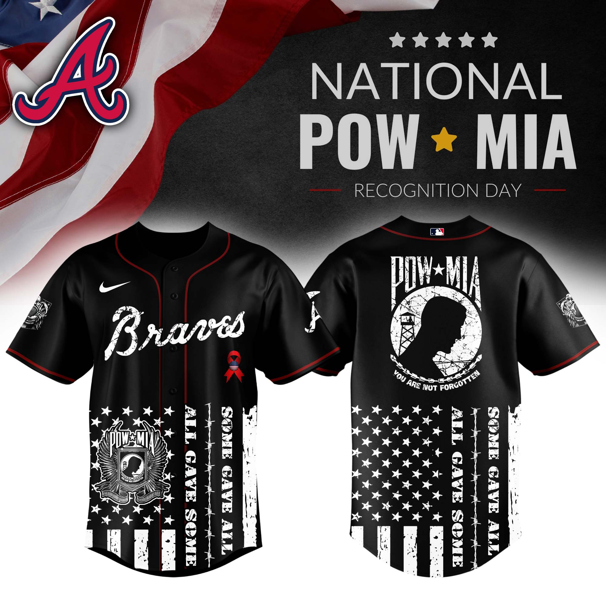 Cleveland Guardians Mlb X National Powmia Recognition Day Baseball Jersey For Fans-1