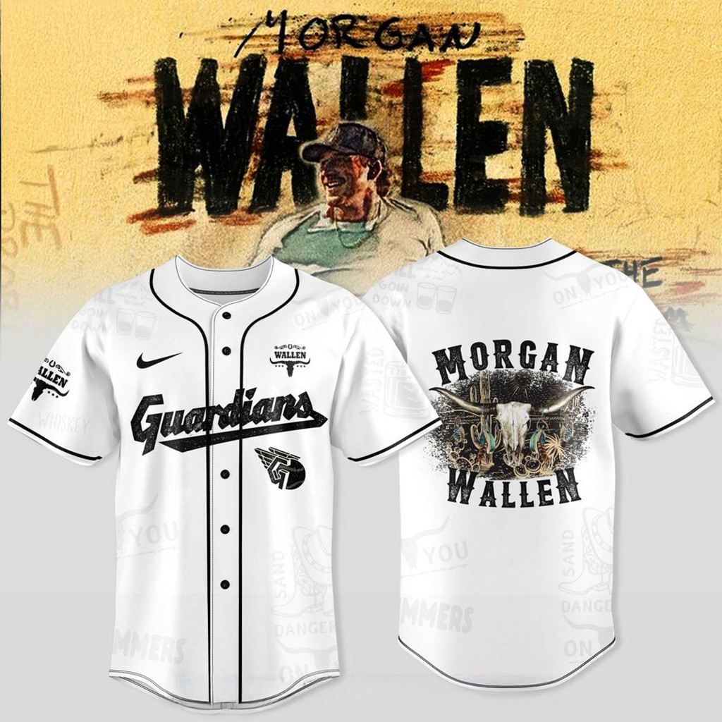 Cleveland Guardians X Wallen Morgan Tour Merch 2025 Jersey Cleveland Guardians Merch-1