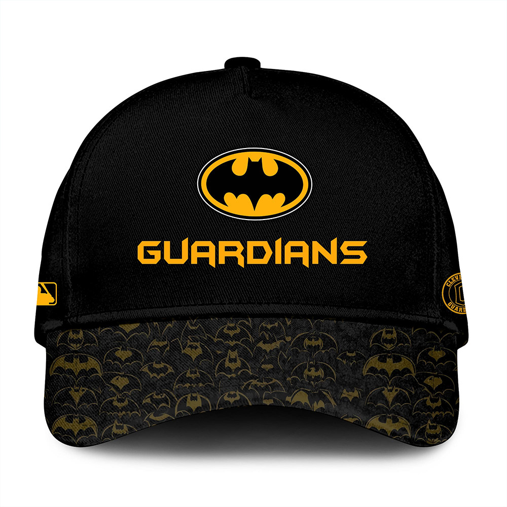 Cleveland Guardians x DC Batman Game Night Hat Gifts For Baseball Fans-1