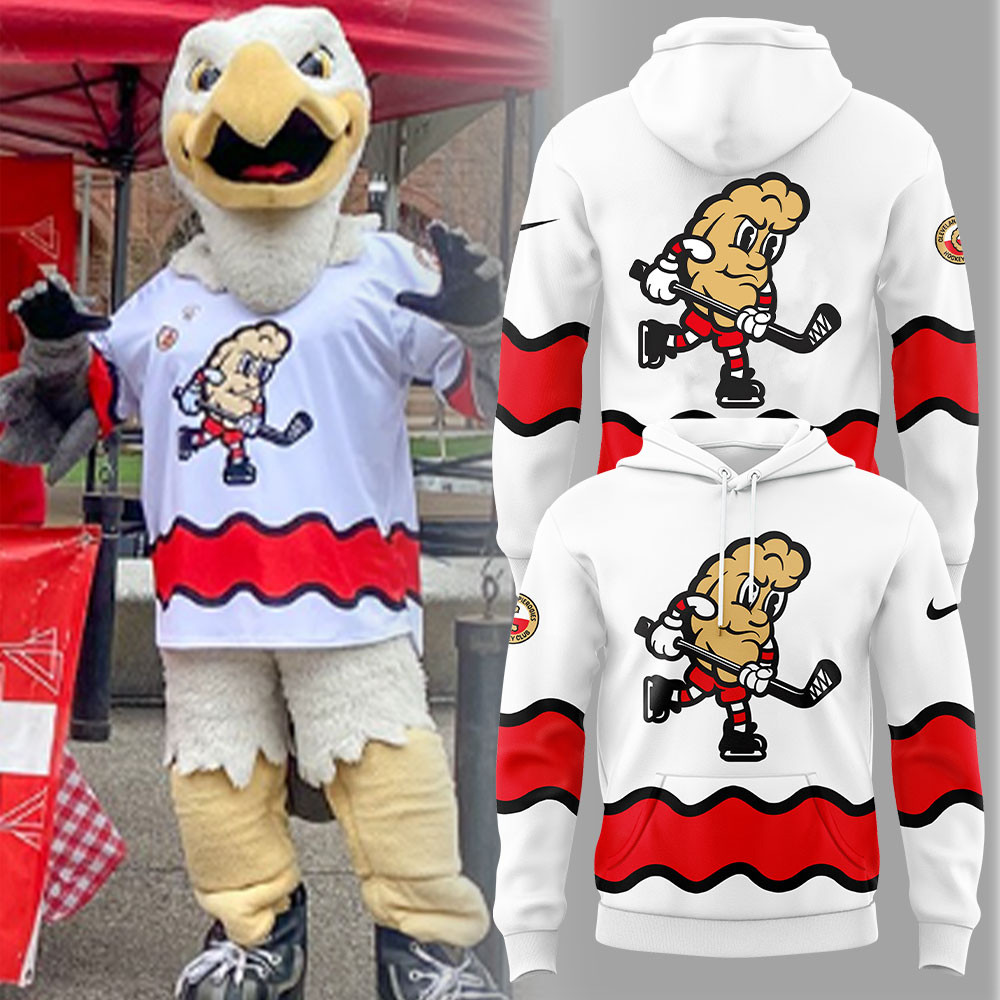 Cleveland Monsters Pierogies Uniform Hoodie Best Gifts For Hockey Lovers-1