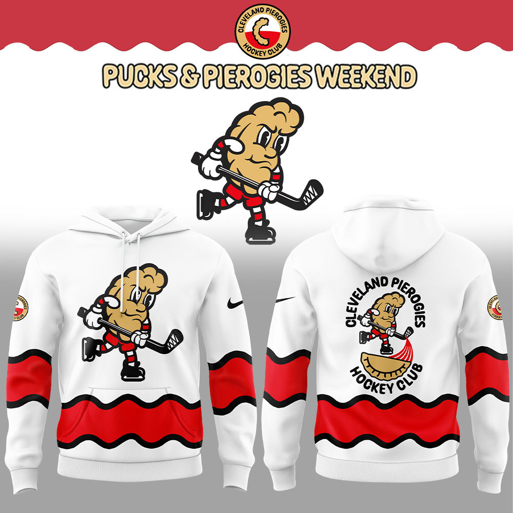 Cleveland Pierogies Uniform Hoodie Hockey Gifts For Fans-1