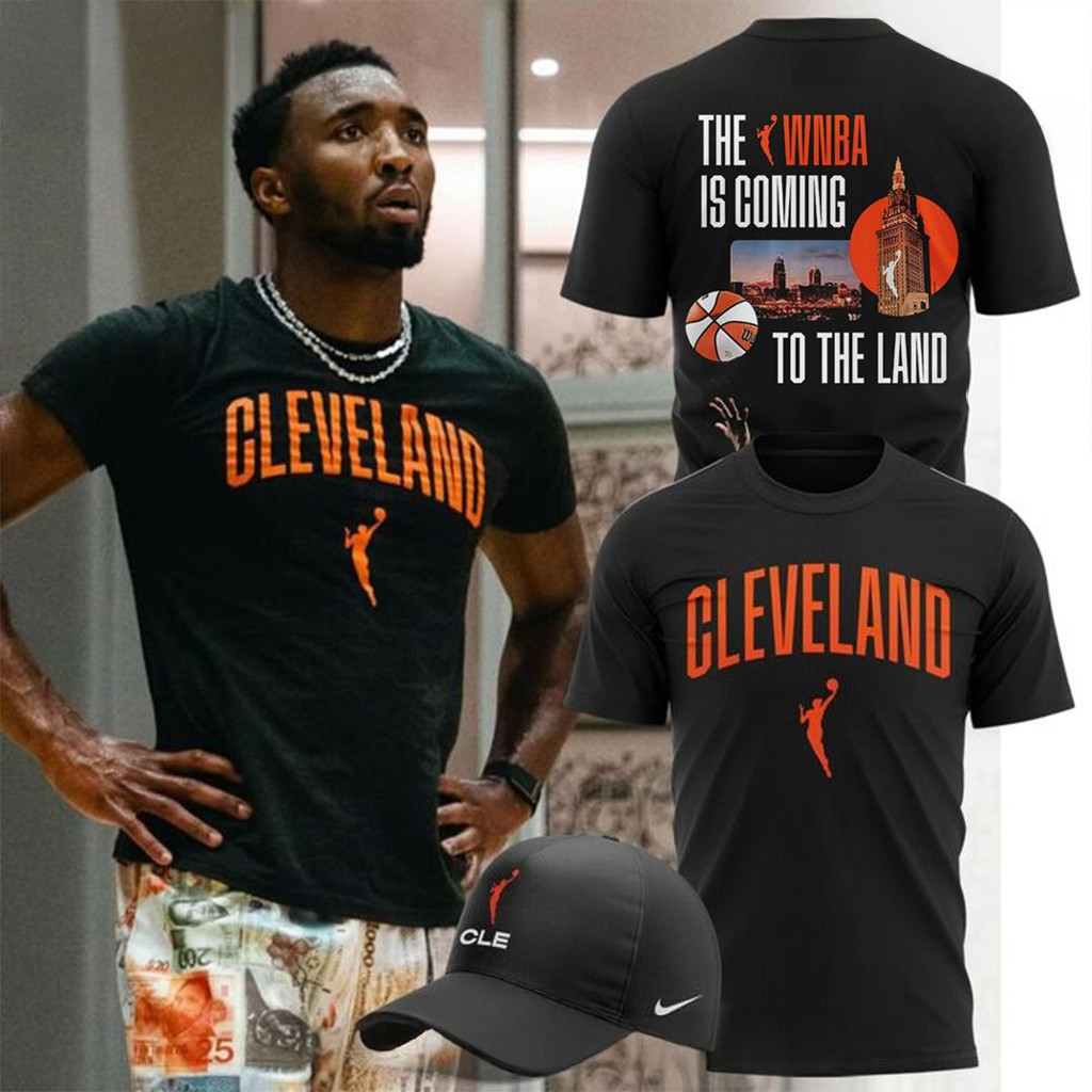 Cleveland Rockers The WNBA Is Coming To The Land Special Shirt Cleveland Rockers Merch-1
