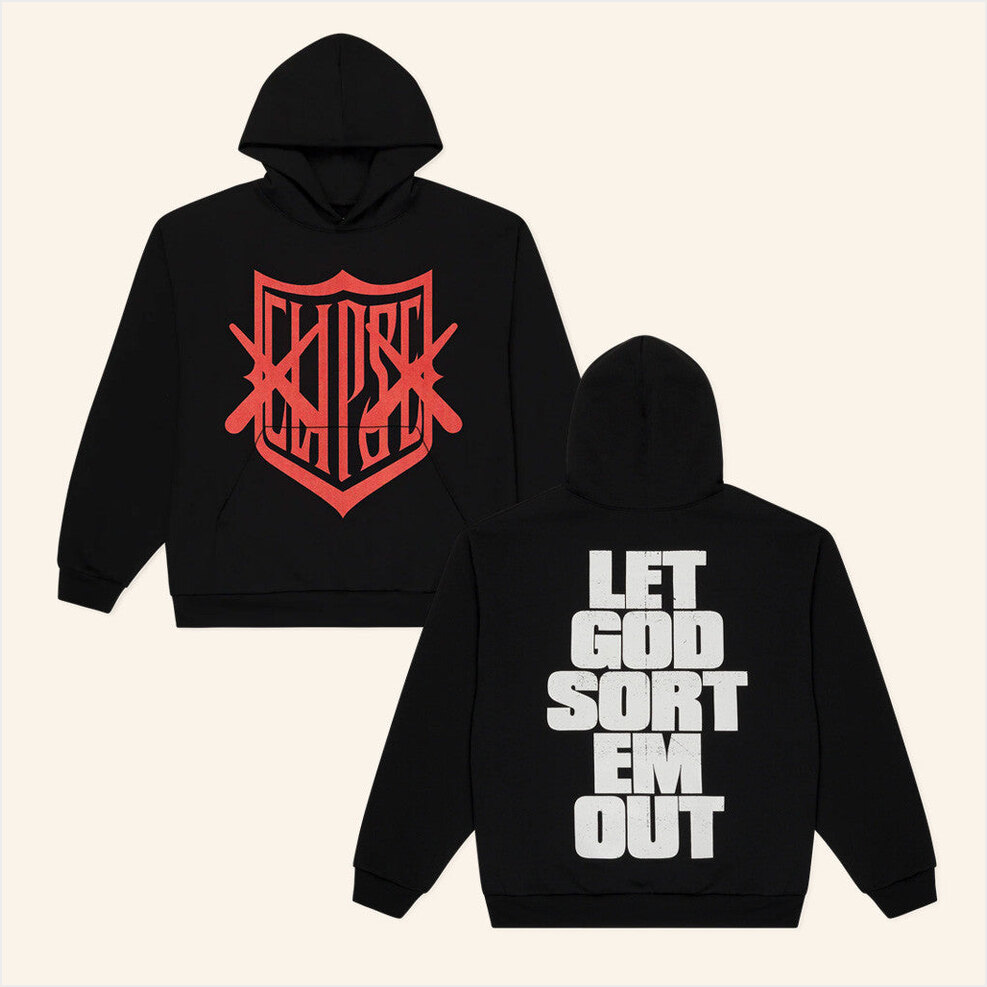 Clipse Merch Kaws X Clipse Shield Hoodie Birthday Gifts For Father Gifts For Besties Christmas Presents-1