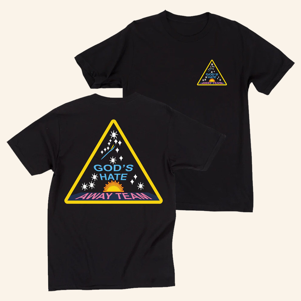 Closed Casket Activities Merch God's Hate Away Team T-Shirt Gifts For Him-1