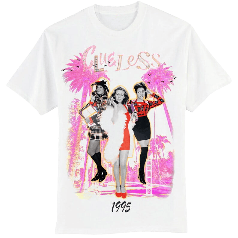 Clueless Merch 1995 Clueless T-Shirt Great Mother's Day Gifts-1
