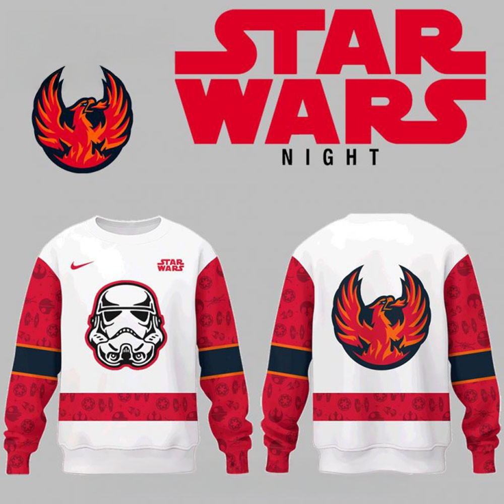Coachella Valley Firebirds 2025 Star Wars Sweatshirt Great Father's Day Gifts-1