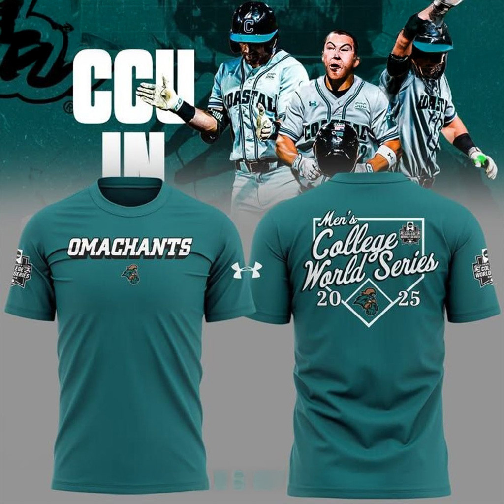Coastal Carolina Chanticleers Baseball College World Series 2025 Omachants Shirt Fans Gifts-1