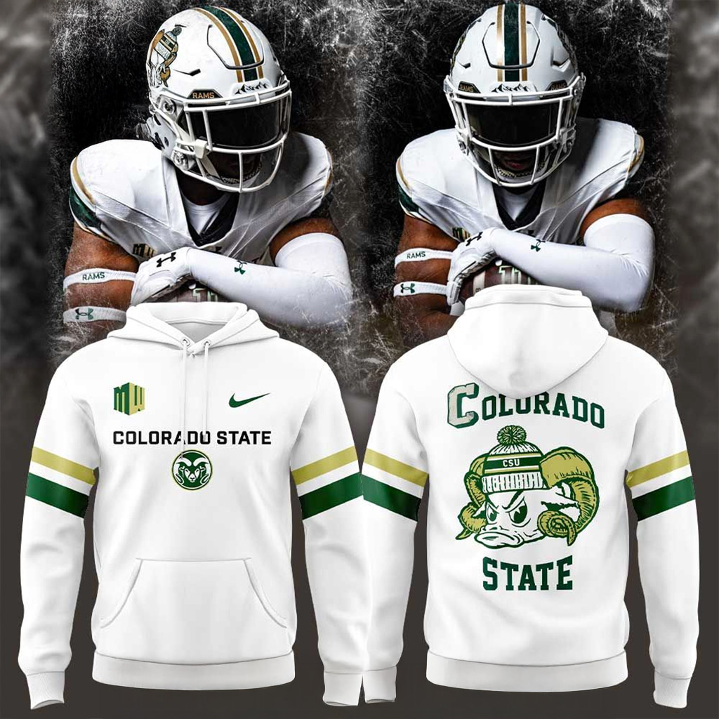 Colorado State Rams Snow Uniform Hoodie Fan Merch Christmas Gift Ideas For Father-1