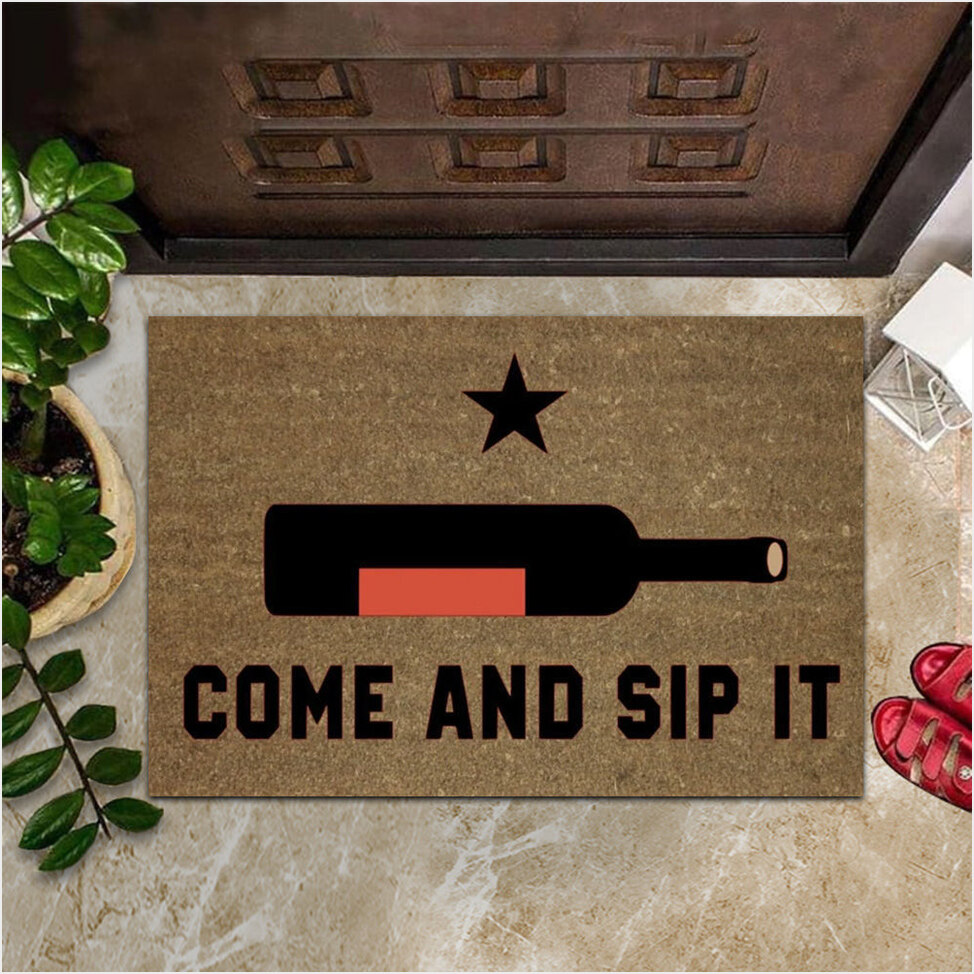Come And Sip It Doormat Door Mats With Funny Sayings Gifts For New Homeowners Gifts For Friends-1