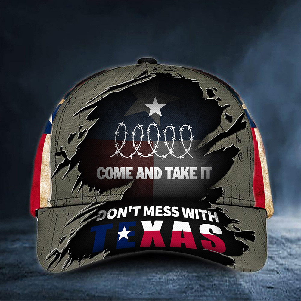 Come And Take It Barbed Wire Hat Don't Mess With Texas Hat I Stand With Texas Cap Come And Take It Barbed Wire Hat Don't Mess With Texas Hat I Stand With Texas Cap