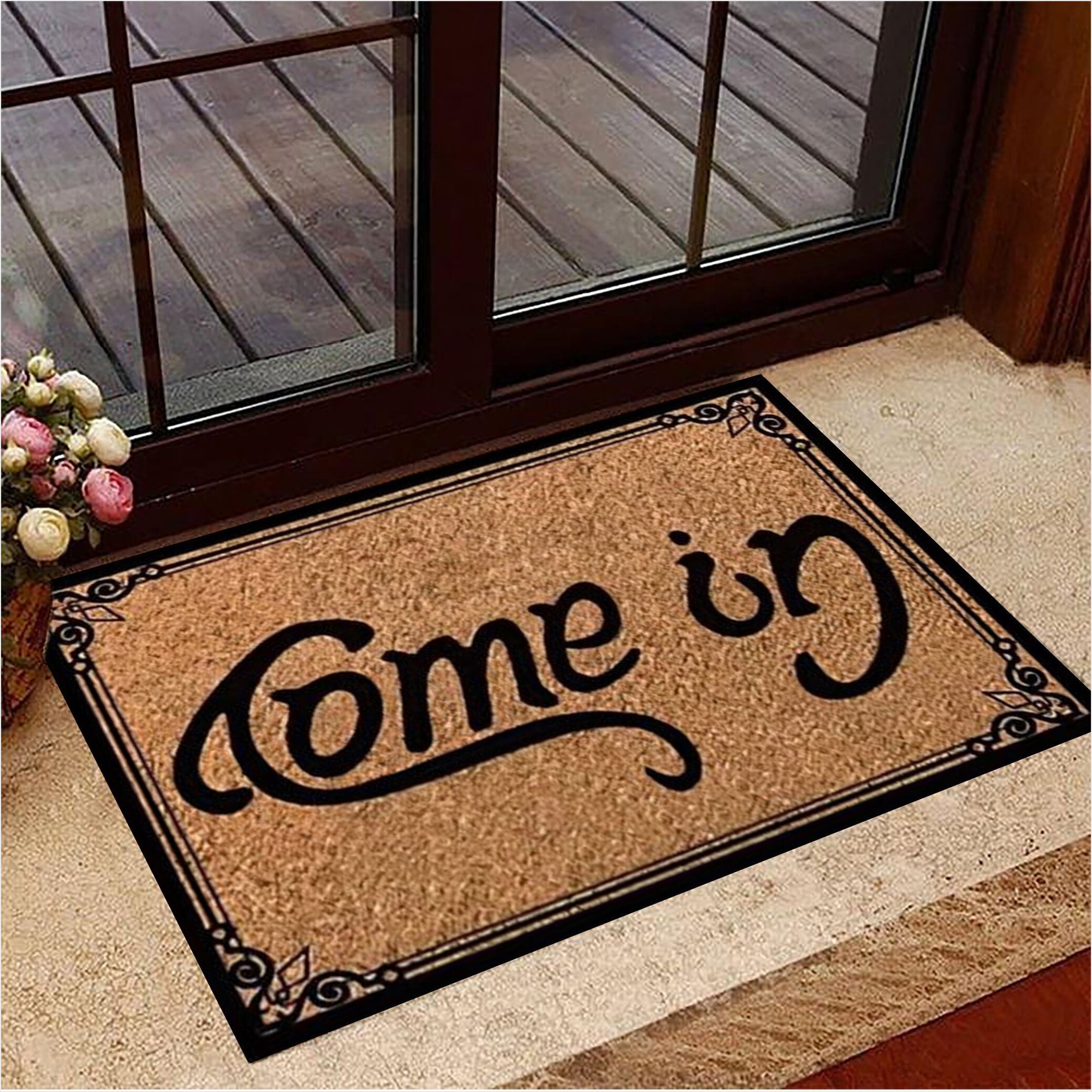 Come In Go Away Doormat Funny Welcome Mats New Home Gift Ideas Birthday Gifts For Best Friend-1