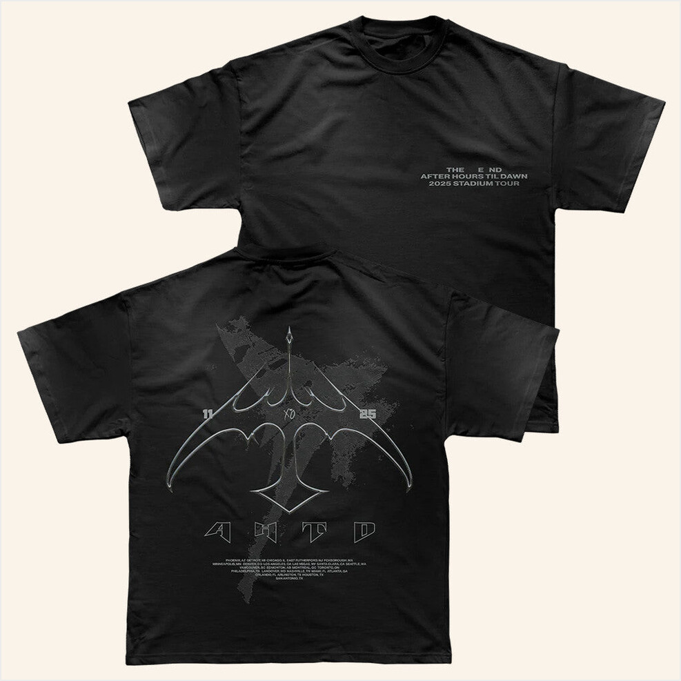 Complex Merch The Weeknd Ahtd Stadium T-Shirt Gifts For Dad Birthday Gifts For Fans-1