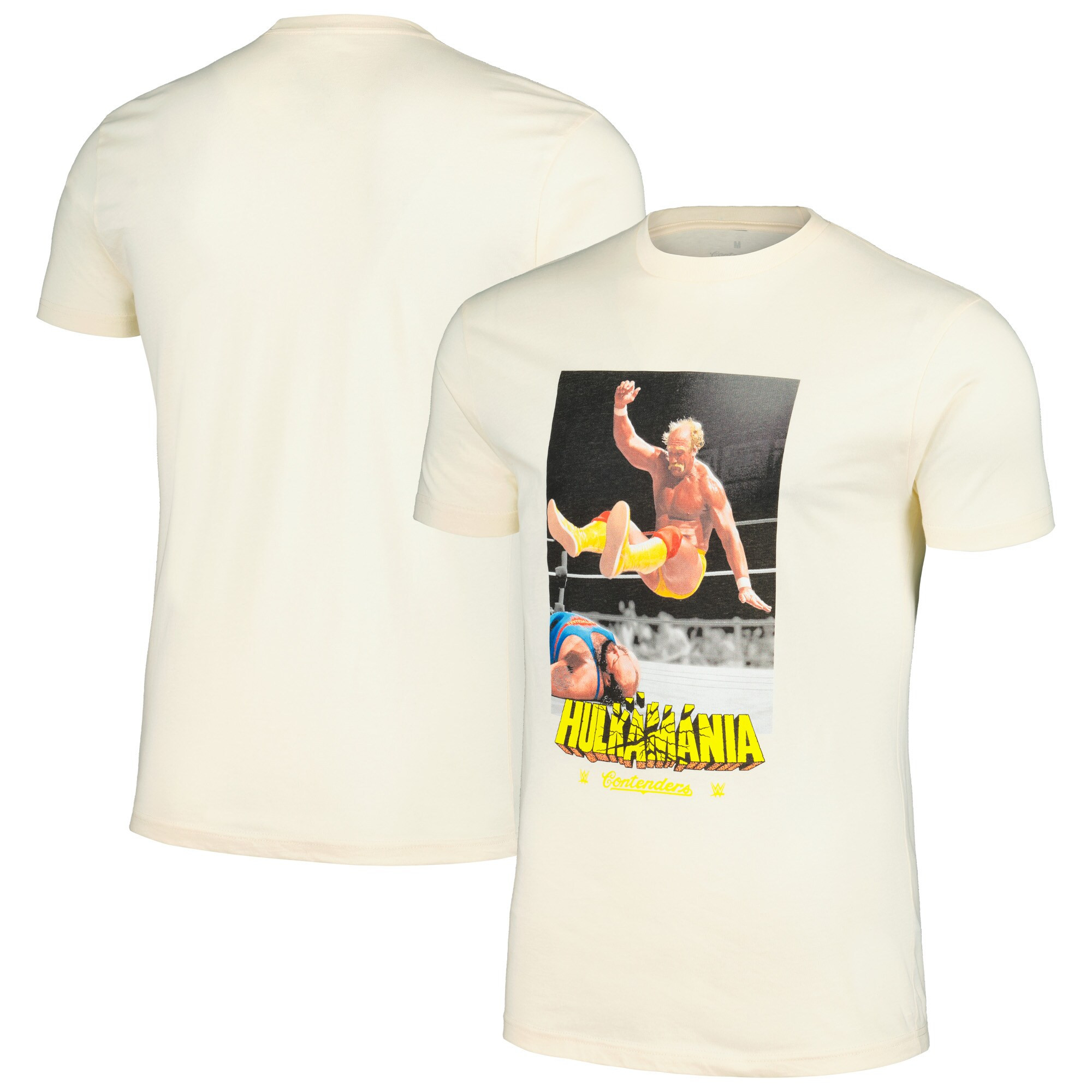 Contenders Clothing Natural Hulk Hogan Slam Tshirt Hulk Hogan Merch-1
