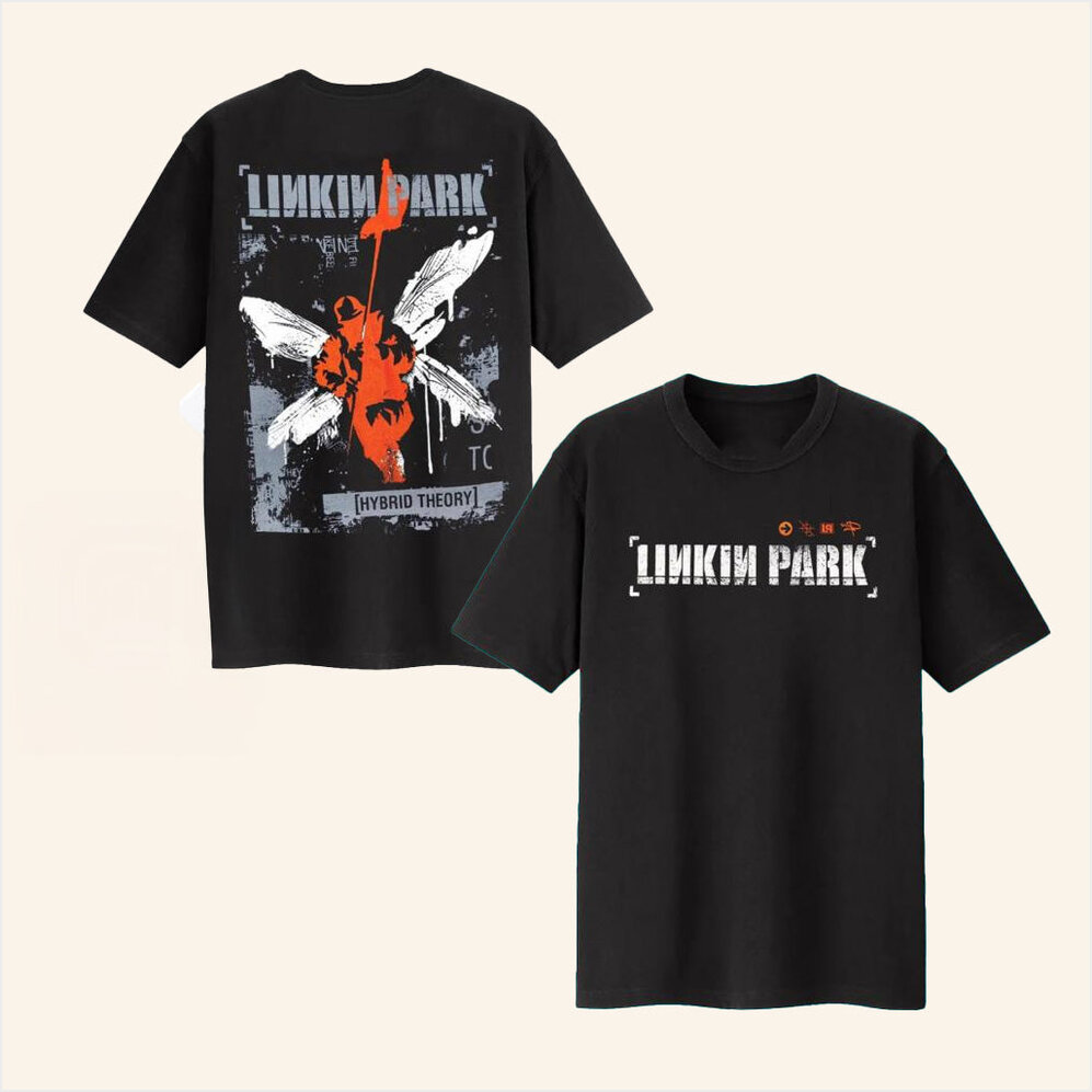 Cool Merch Brands In Ltd Linkin Park Hybrid Theory T-Shirt Fan Clothing Birthday Gifts For Fans-1