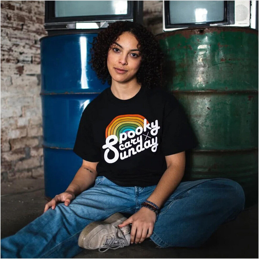 Coryxkenshin Merch Spooky Scary Sunday T-Shirt Gifts For Him Her Birthday Gifts For BFF-1