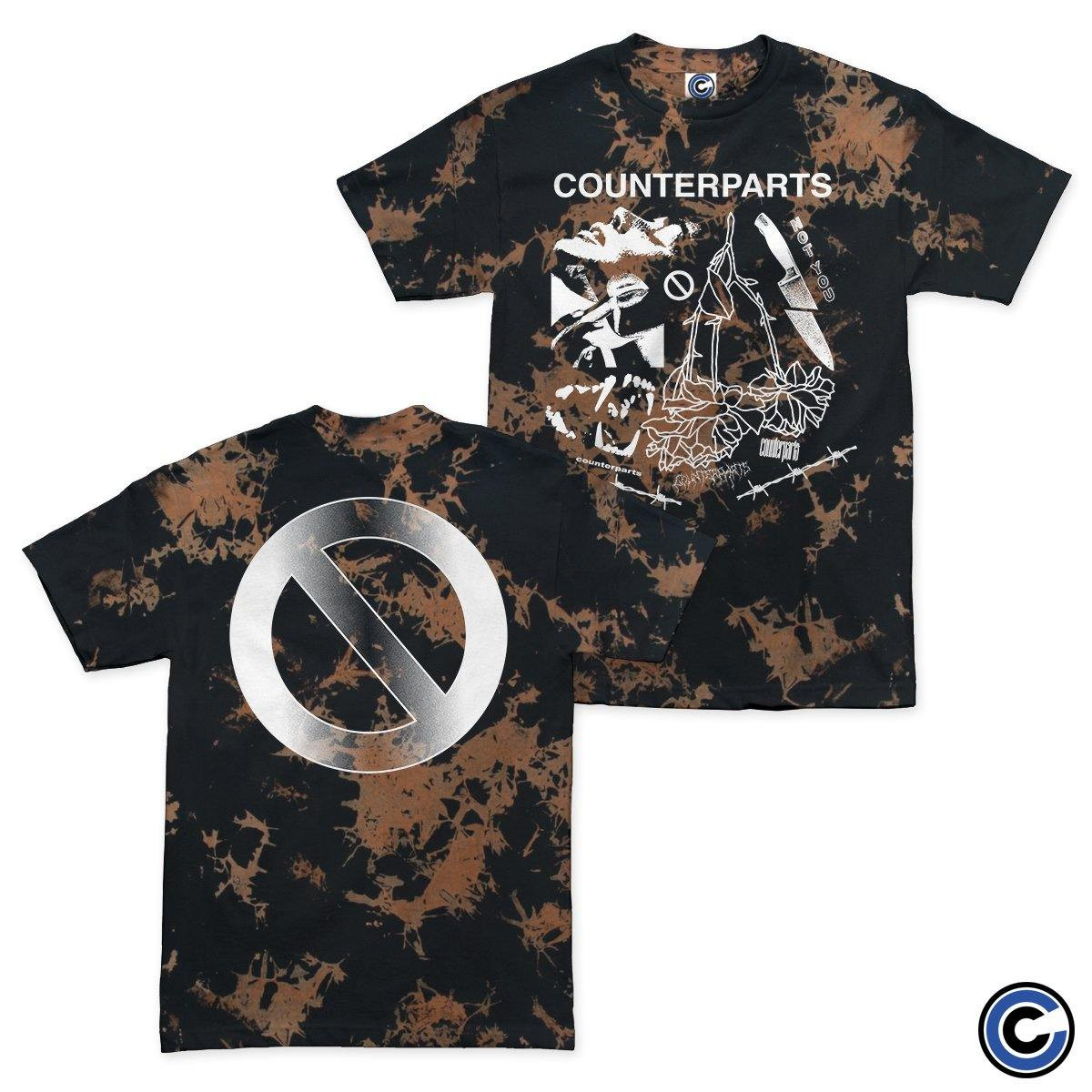Counterparts Merch Broken Knife Shirt Counterparts Shirt-1