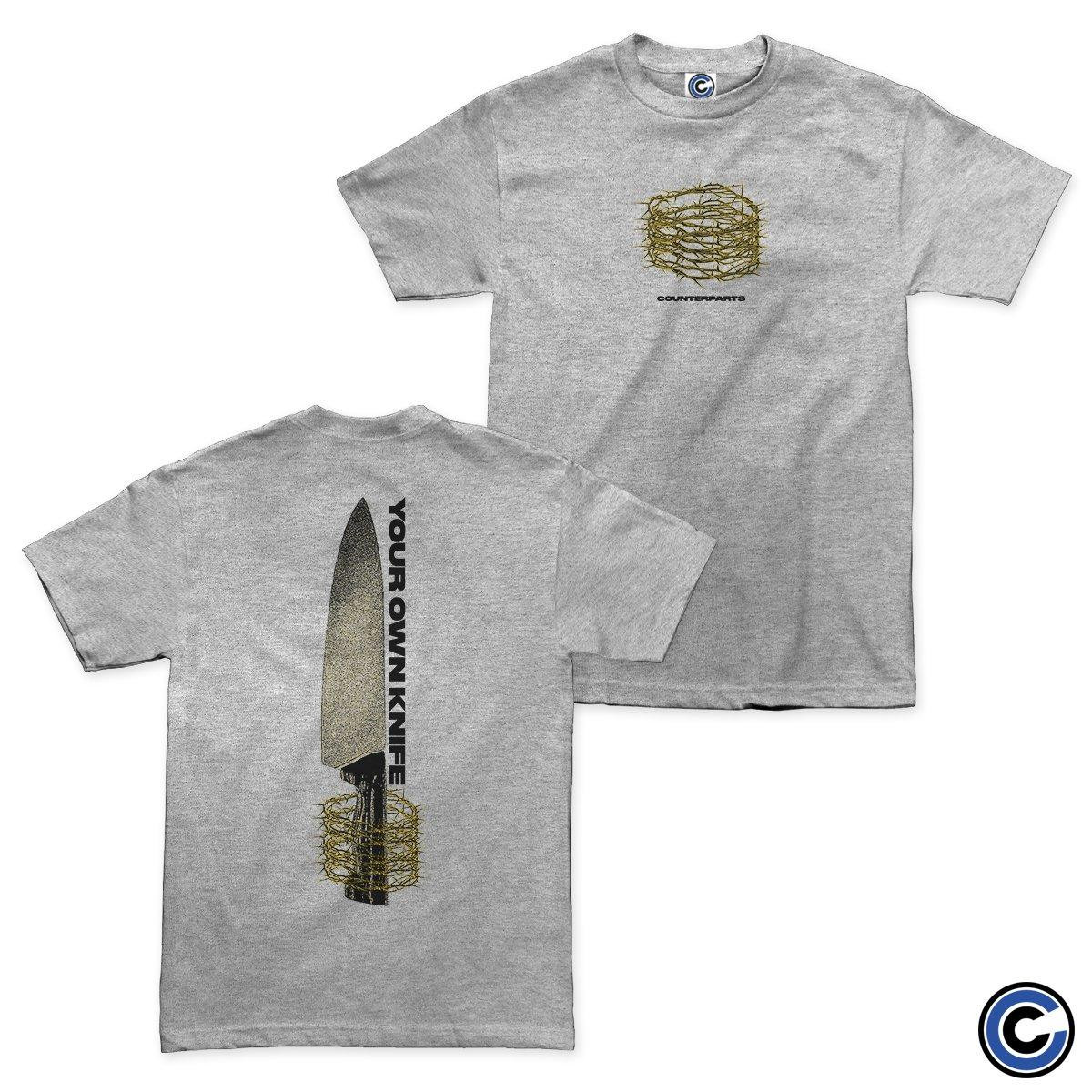 Counterparts Merch Knife Shirt Counterparts Shirt-1