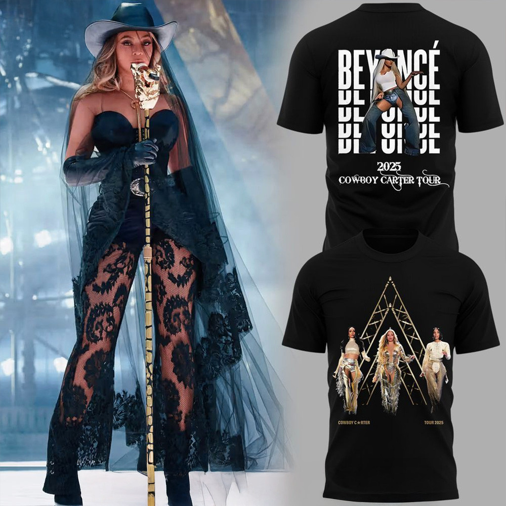 Cowboy Carter Tour 2025 Legacy Newest Beyonce Tshirt-1