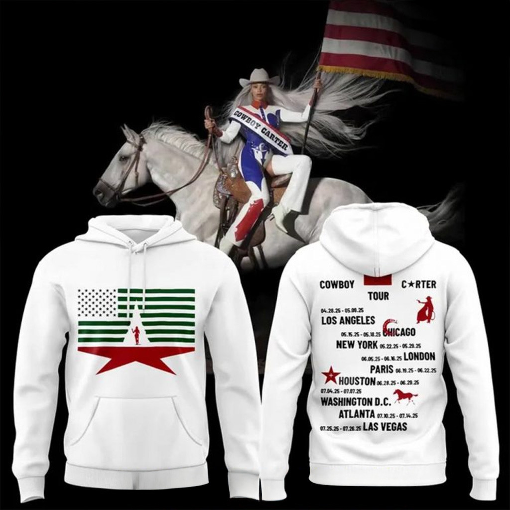Cowboy Carter World Tour 2025 Hoodie Gift Ideas For Music Lovers-1