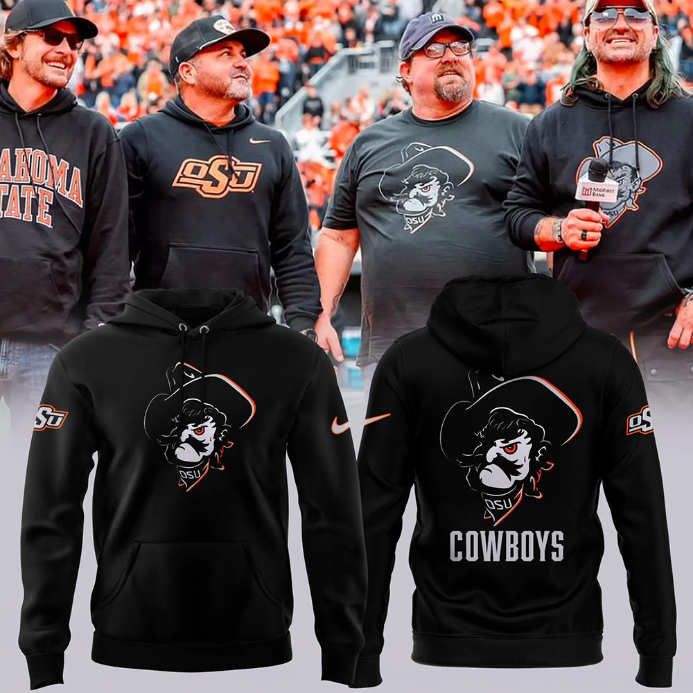 Cowboys Limited Edition The Boys From Oklahoma Black Hoodie Gift For Father-1