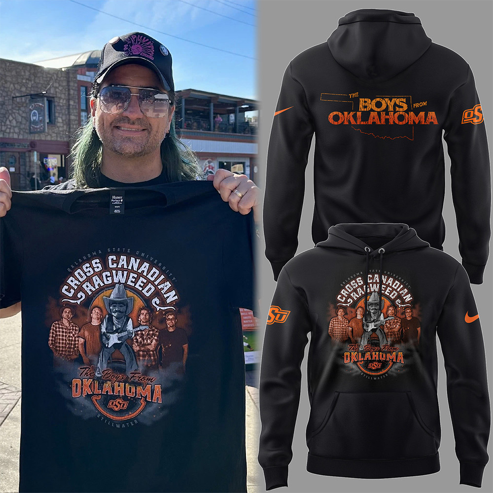 Cowboys Limited The Boys From Oklahoma Black Hoodie-1