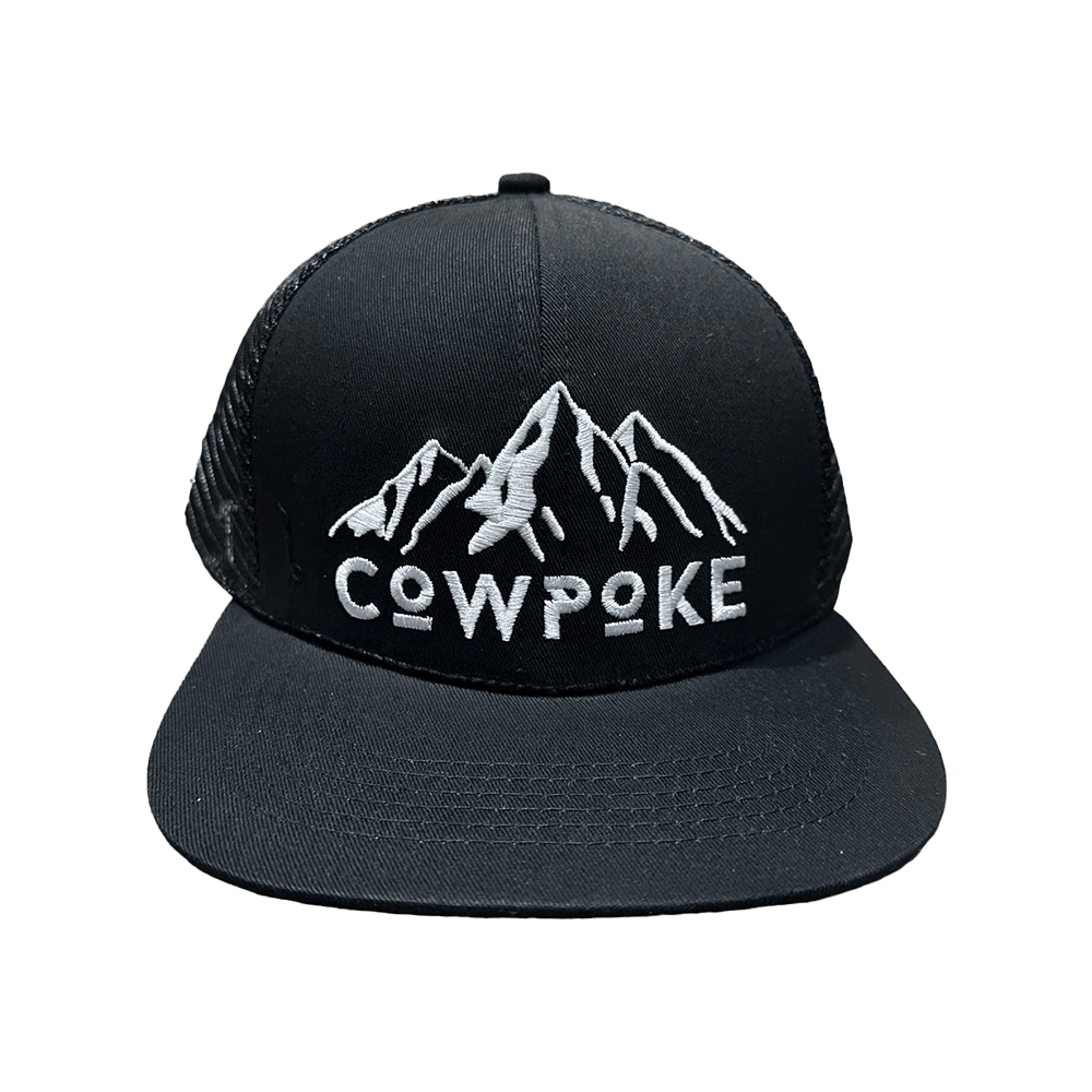 Cowpoke Hat Whiskey Bent Cowboy Killer Embroidered Trucker Snapback Hat Husband Gifts-1