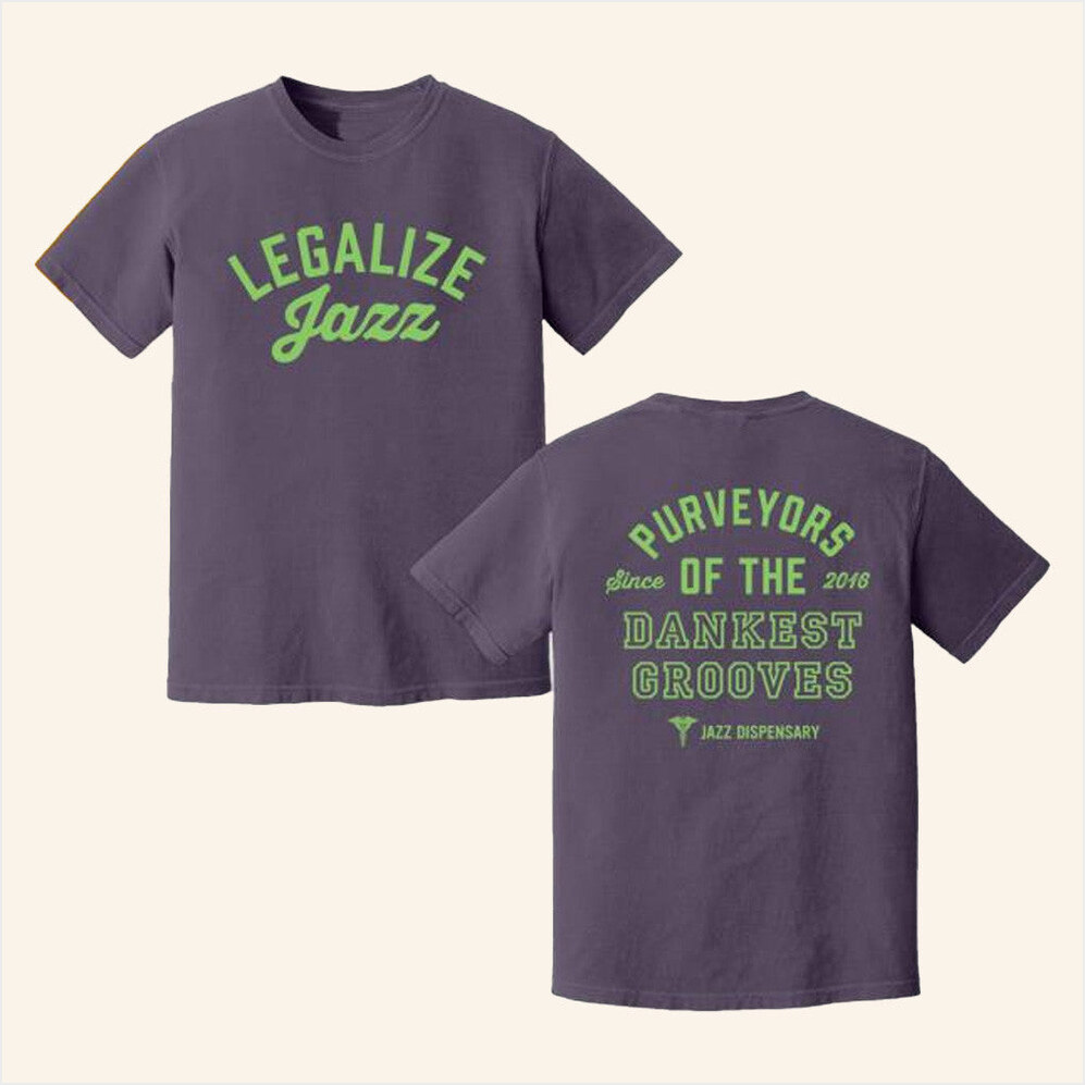 Craft Recordings Merch Jazz Dispensary Legalize Jazz Shirt Father Birthday Gifts Gifts For BFF-1