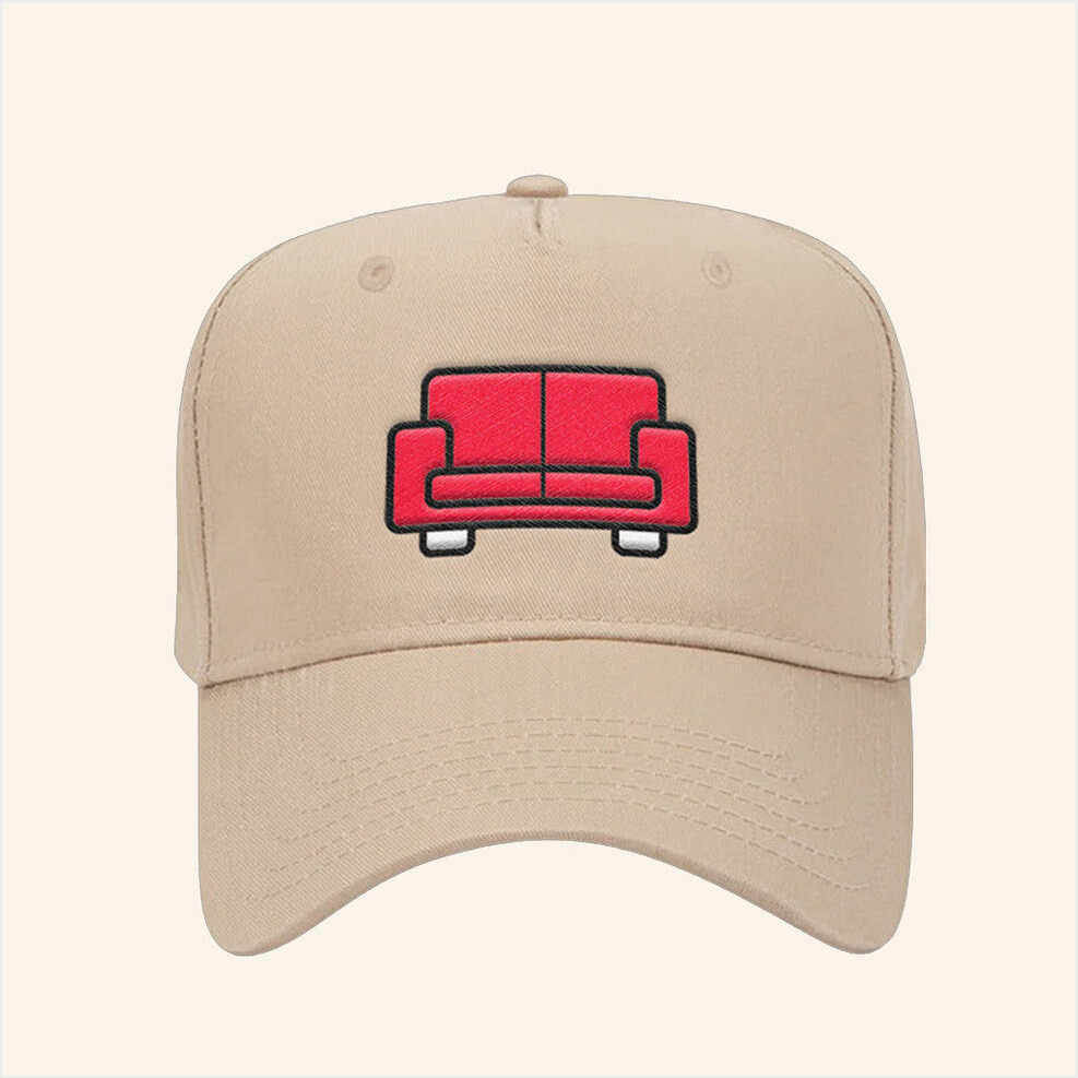 Crash Adams Red Couch Embroidered Hat Gifts For Dudes Birthday Gifts For Friends-1