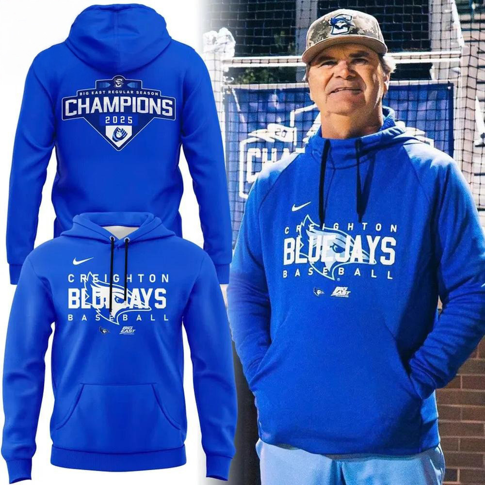 Creighton Bluejays Coach Ed Servais Limited Edition Hoodie Creighton Bluejays Merch-1
