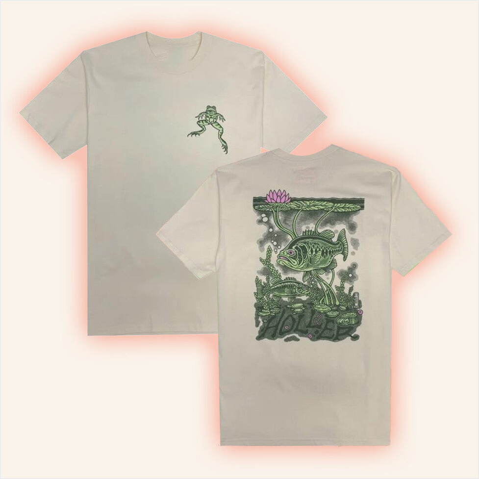 Crooked Creek Holler Merch Big Mouth Bass T-Shirt Best Birthday Gifts For Husband Gifts For BFF-1