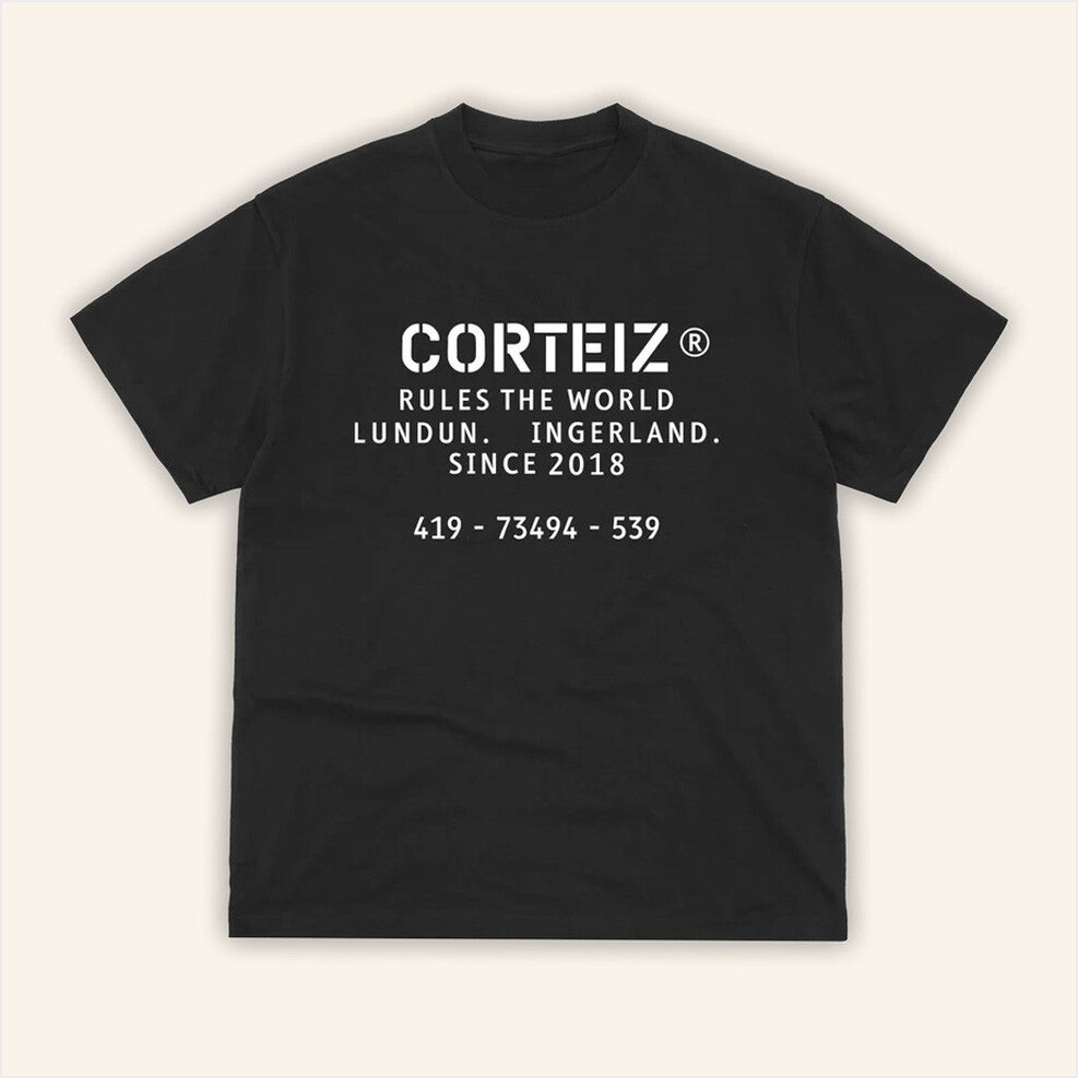 Crtzrtw Merch Og Stencil T-Shirt Black Gifts For Father Birthday Gifts For Friends-1