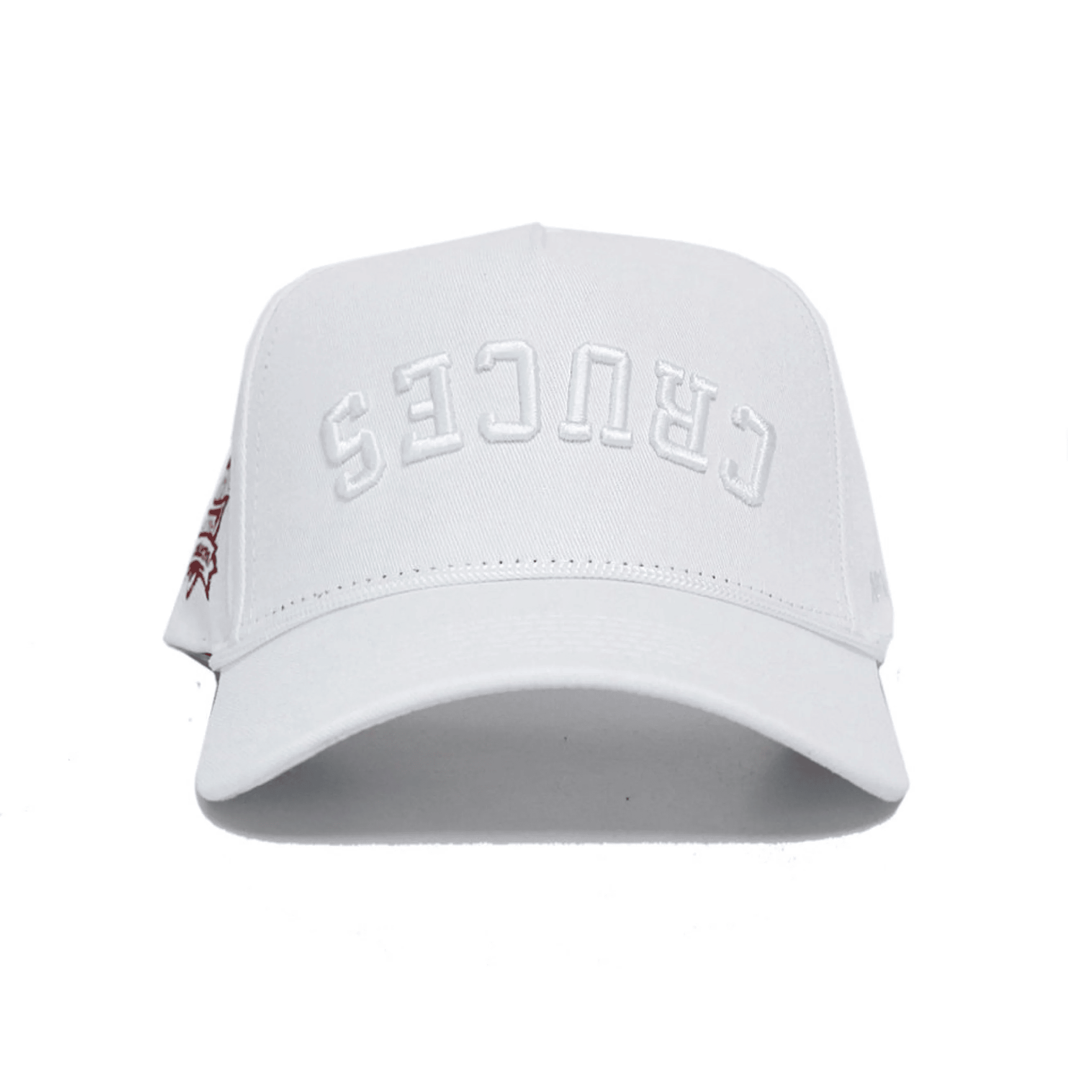 Cruces Upside Down Hat Trend Cruces Reversed Hat White Cruces Merch Best Gifts For Dad-1